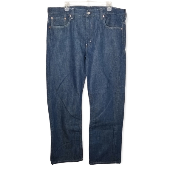 Levi Straus & Co 569 Blue Denim Straight Leg Jeans W38 L34 - Picture 1 of 6